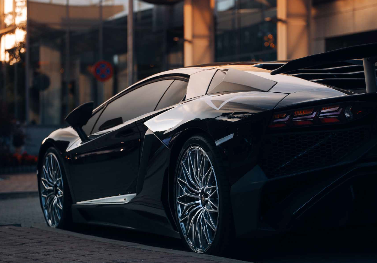 DUMI PRIVACY SMOKE - 20% VLT dark smoke window tint film on car